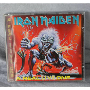 Vintage Iron Maiden CD A Real Live One Live Album Heavy Metal 1993 BMG Club EMI